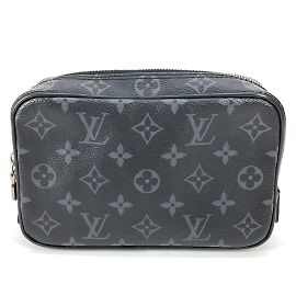 Pochette Louis Vuitton Monogram Eclipse Noir
