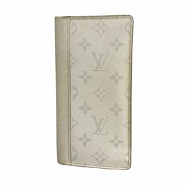 Louis Vuitton-Louis Vuitton Long Wallet Taiga Rama Portefeuille Brazza M30298 Antarctica Men's-Other