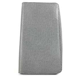 Louis Vuitton-Louis Vuitton Taiga Zippy Organizer Long Wallet-Brown,Other