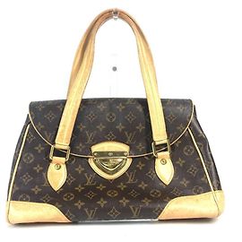 Borsa Tote Beverly GM Monogram Louis Vuitton Marrone Monogramma
