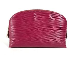 Pochette Cosmetica Epi Louis Vuitton Rosa Fuschia