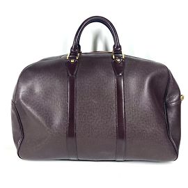 Bolsa Kendall PM Taiga Louis Vuitton Marrom
