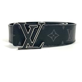 Louis Vuitton-Cinto Monogram Eclipse Louis Vuitton-Preto