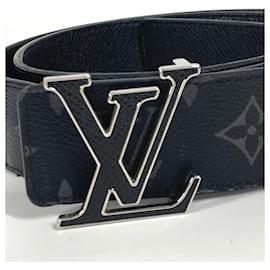 Louis Vuitton-Cinto Monogram Eclipse Louis Vuitton-Preto
