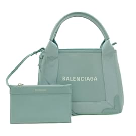 Balenciaga-Balenciaga Light Blue Tote Bag-Light blue