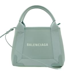 Balenciaga-Balenciaga Light Blue Tote Bag-Light blue