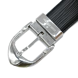 Louis Vuitton-Cinto clássico Epi Santur para homens Louis Vuitton-Preto