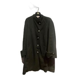 Chanel Black Cashmere Coat Black