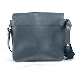 Louis Vuitton-Louis Vuitton Taiga Andrei Messenger Bag-Black,Grey