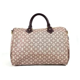 Louis Vuitton-Louis Vuitton Monogram Idylle Speedy Bandouliere 30 Mini Boston Bag-Brown,Red