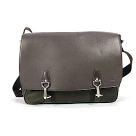 Louis Vuitton-Louis Vuitton Taiga Del Sue Crossbody Bag-Brown