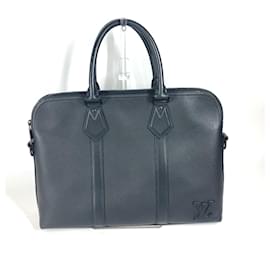 Louis Vuitton-Louis Vuitton Aerogram Take-Off Briefcase-Black