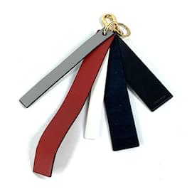 Loewe-Loewe Logo Bag Charm Keychain-Black,Red