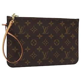 Louis Vuitton-LOUIS VUITTON Monogram Neverfull MM Pouch Accessory Pouch LV Auth EC420-Monogram