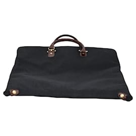Balenciaga-BALENCIAGA Garment Cover Nylon Vintage Black Auth ac3657-Black