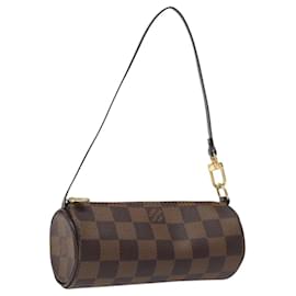 Louis Vuitton-LOUIS VUITTON Damier Ebene Papillon Pouch LV Auth EC343-Other