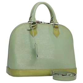 Louis Vuitton-LOUIS VUITTON Epi Electric Alma PM Hand Bag Amand M40625 LV Auth EC187-Other