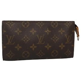 LOUIS VUITTON Monogram Bucket GM Accessory Pouch LV Auth ti2870 Monogram