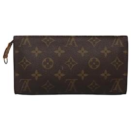 Louis Vuitton-LOUIS VUITTON Monogram Bucket GM Accessory Pouch LV Auth ti2870-Monogram