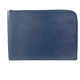 Pochette Jour GM en Épi de Louis Vuitton Bleu Bleu Marine
