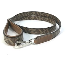 Fendi-Fendi Zucca Dog Lead-Brown