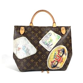 Louis Vuitton-Bolsa mensageiro de câmera Cindy Sherman Monogram Louis Vuitton-Marrom