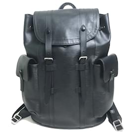 Louis Vuitton-Louis Vuitton Epi Christopher PM Backpack-Black