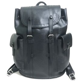 Sac à dos Christopher PM Epi de Louis Vuitton Noir