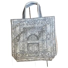 Bolso tote vendedor personal Christian Dior Plata