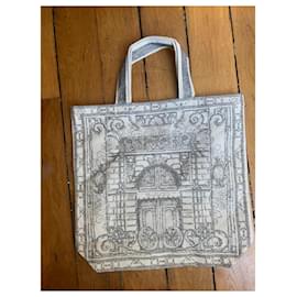 Dior-Personal seller Christian Dior tote bag-Silvery