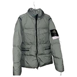 Stone Island-Blazers Jackets-Olive green