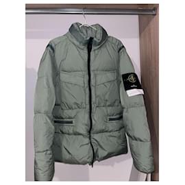 Stone Island-Blazers Jackets-Olive green