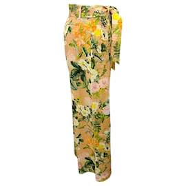 Autre Marque-Cara Cara Sand Multi Ginger Root Kingston Floral Soho Pants-Multiple colors