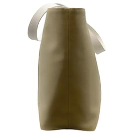 Lanvin-Lanvin Beige Canvas Ballade East West Shopper-Beige