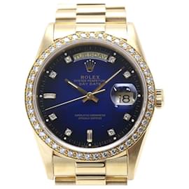 Rolex-Rolex Day-Date 36mm-Navy blue