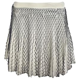 Loewe-Loewe Mini Skirt in White Viscose-White,Cream