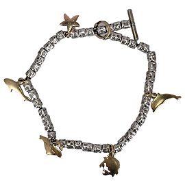Bracciale Dodo Pomellato Granelli in metallo argento e oro Argento