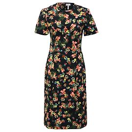 Abito midi stampato floreale Erdem in cotone multicolore Multicolore