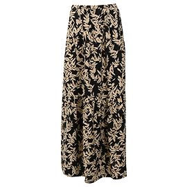 Saia maxi impressa Tally Ba&Sh em viscose multicolorida Multicor