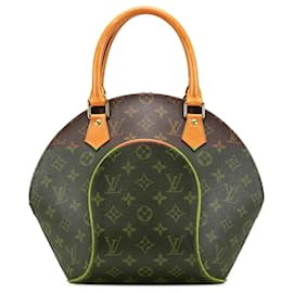 Louis Vuitton-Louis Vuitton Brown Monogram Ellipse PM-Brown
