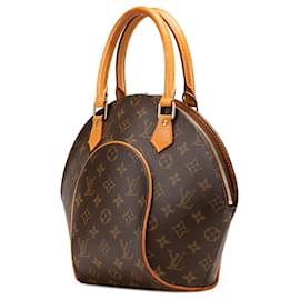 Louis Vuitton-Louis Vuitton Brown Monogram Ellipse PM-Brown