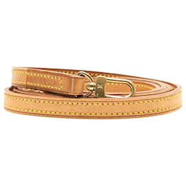Louis Vuitton-Louis Vuitton Brown Vachetta Leather Strap-Brown