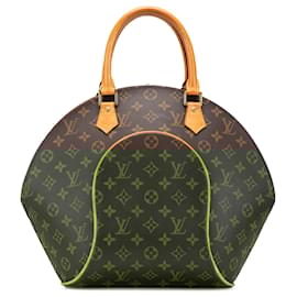 Louis Vuitton-Louis Vuitton Brown Monogram Ellipse MM-Brown