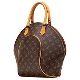 Louis Vuitton-Louis Vuitton Brown Monogram Ellipse MM-Brown