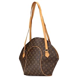Louis Vuitton-Louis Vuitton Brown Monogram Ellipse GM Shopping Bag-Brown