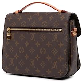 Louis Vuitton-Louis Vuitton Brown Monogram Pochette Metis-Brown