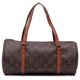 Louis Vuitton-Louis Vuitton Brown Monogram Papillon 30-Brown