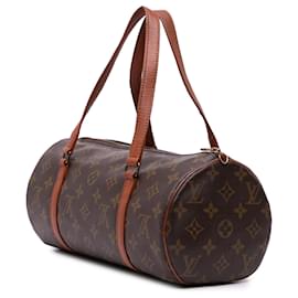 Louis Vuitton-Louis Vuitton Brown Monogram Papillon 30-Brown