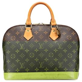 Louis Vuitton-Louis Vuitton Brown Monogram Alma PM-Brown