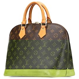 Louis Vuitton-Louis Vuitton Brown Monogram Alma PM-Brown